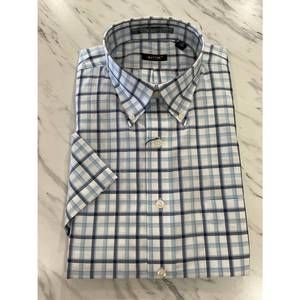 NEW BATTON men's peterson short sleeve cotton shirt in multi